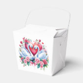 Schwäne Geschenkschachtel (Vorderseite)