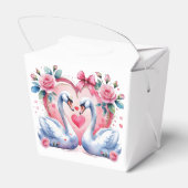 Schwäne Geschenkschachtel (Rückseite)