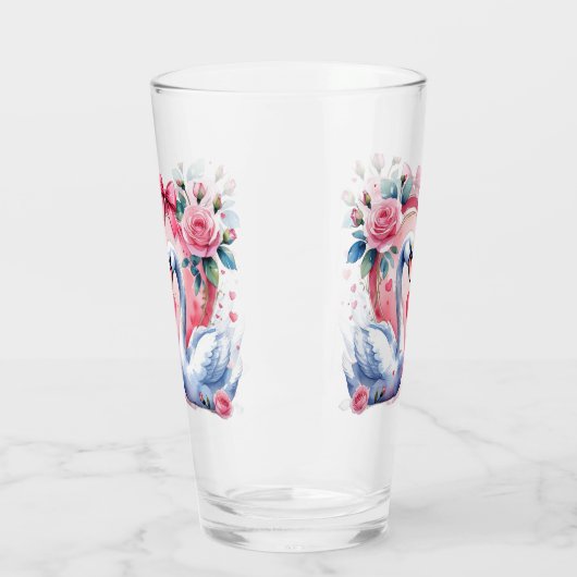 Schwäne Glas (Links)