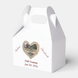 Schwäne im Herzen Geschenkschachtel