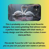 Schwäne im Wasser Case-Mate iPhone Hülle