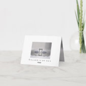 Schwäne in der Liebe ~ Karte / Einladungen (Rückseite)