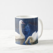 Schwäne in Reeds, Bruno Liljefors Kaffeetasse (VorderseiteRechts)