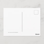 Schwäne in Reeds, Bruno Liljefors Postkarte (Rückseite)