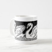 Schwäne Kaffeetasse (Vorderseite Links)