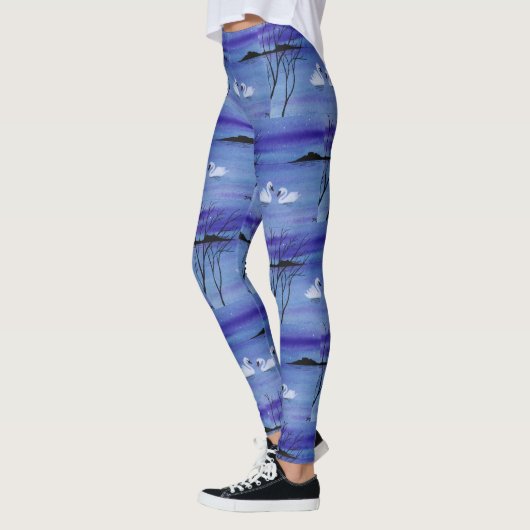 Schwäne Leggings (Links)