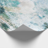 Schwäne mit Aquarellpapier Geschenkpapier (Ecke)