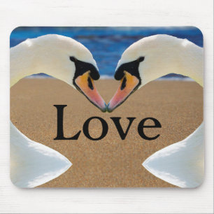 Schwäne Mousepad