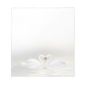 Schwäne Notizblock (Vorderseite)