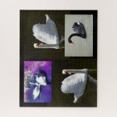 Schwäne Puzzle (Vertikal)