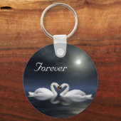 Schwäne Schlüsselanhänger (Vorderseite)