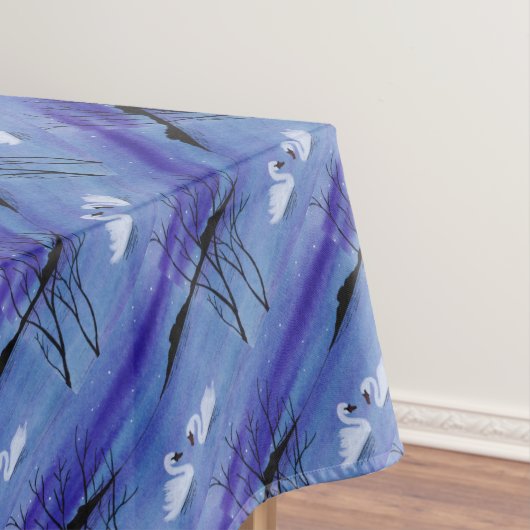 Schwäne Tischdecke (Beispiel)