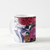 Schwäne und Chrysanthemen 2005 Kaffeetasse (Vorderseite Links)