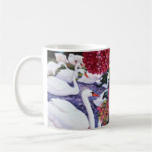 Schwäne und Chrysanthemen 2005 Kaffeetasse (Links)
