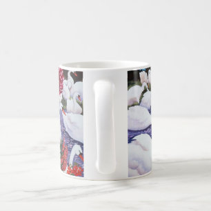 Schwäne und Chrysanthemen 2005 Kaffeetasse