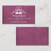 Schwäne Visitenkarte (Vorne/Hinten)