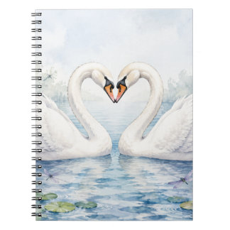 Schwanen Notizbuch Journal Notizblock
