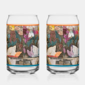 Schwanen-Soda-Glas Dosenglas (Links)
