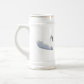 Schwanenbecher oder Humpen Bierglas (Links)