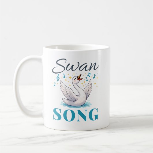 Schwanengesang Kaffeetasse (Links)