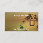 Schwanengesang-Visitenkarte Visitenkarte (Rückseite)