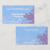 Schwanengesang-Visitenkarte Visitenkarte (Vorne/Hinten)