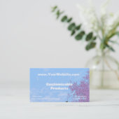 Schwanengesang-Visitenkarte Visitenkarte (Stehend Vorderseite)