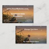 Schwanengesang-Visitenkarte Visitenkarte (Vorne/Hinten)