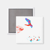 Schwanenlied Magnet (Vorderseite/Rückseite)