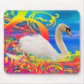 Schwanennest-Mauspad Mousepad (Vorne)