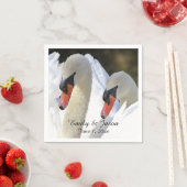 Schwanenpartei Serviette (Beispiel)