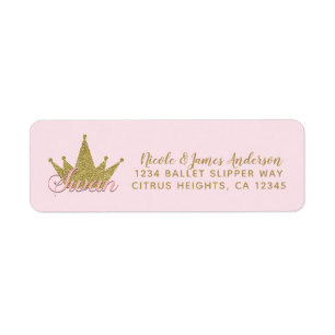 Schwanenprinzessin Gold Glitter Krone Glam