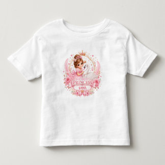 Schwanenprinzessin Pink Märchen Geburtstagsfeier Kleinkind T-shirt