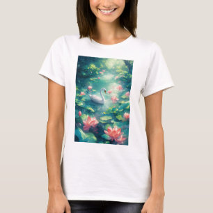 Schwanenruhige Sphäre T-Shirt