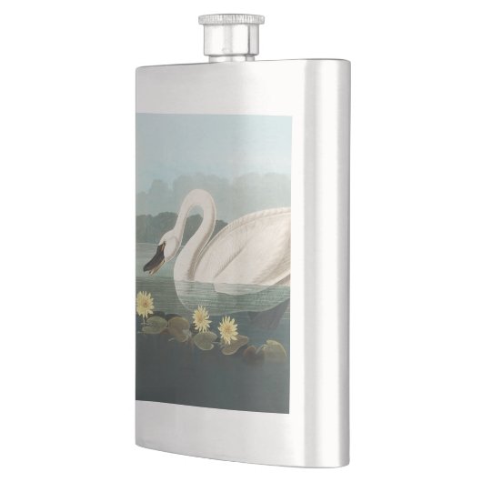 Schwanenschwäne Flachmann (Links)