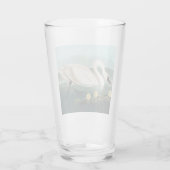 Schwanenschwäne Glas (Rückseite)