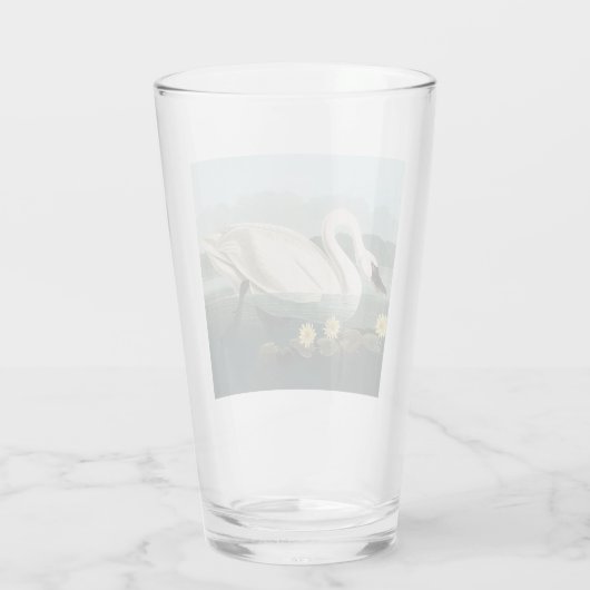 Schwanenschwäne Glas (Rückseite)