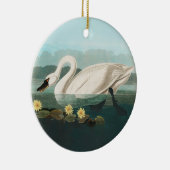 Schwanenschwäne Keramik Ornament (Rechts)