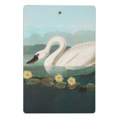 Schwanenschwäne Mini Klemmbrett (Rückseite)