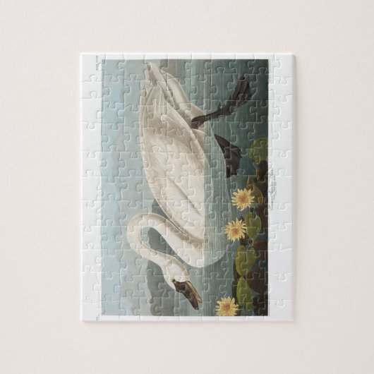 Schwanenschwäne Puzzle (Vertikal)