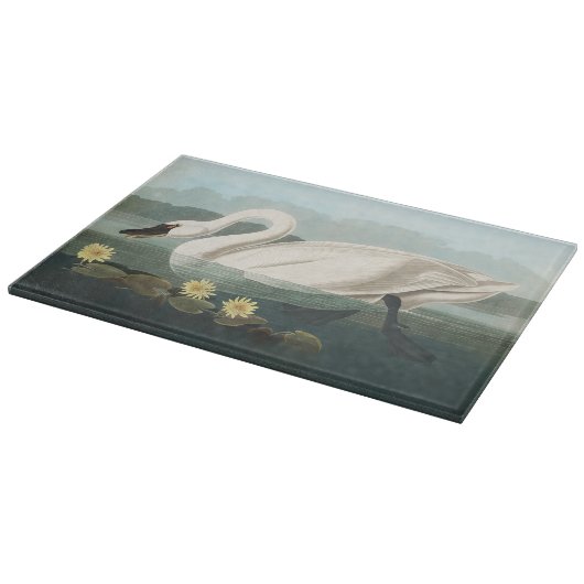 Schwanenschwäne Schneidebrett (Ecke)