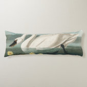 Schwanenschwäne Seitenschläferkissen (Vorderseite)