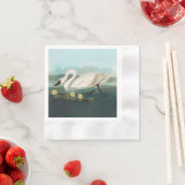 Schwanenschwäne Serviette (Beispiel)