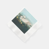 Schwanenschwäne Serviette (Ecke)