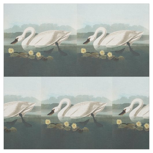 Schwanenschwäne Stoff (Muster)