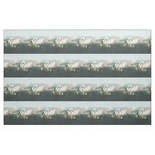 Schwanenschwäne Stoff (Fat Quarter (45,7 x 55,9 cm))