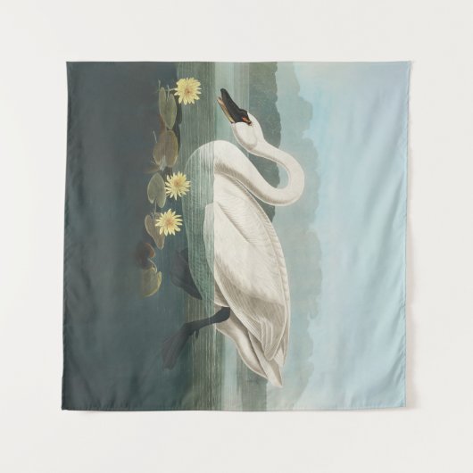 Schwanenschwäne Wandteppich (Vorderseite (Horizontal))