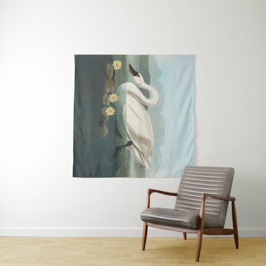 Schwanenschwäne Wandteppich (Beispiel (Horizontal))