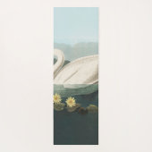 Schwanenschwäne Yogamatte (Rückseite)