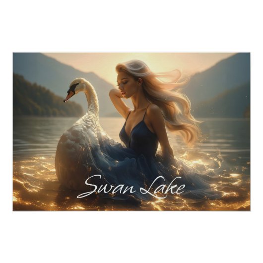 SCHWANENSEE - BALLETT & TANZ - POSTER (Vorderseite)